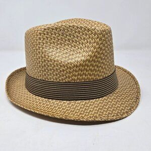 Stylish Tan Fedora Hat for Men